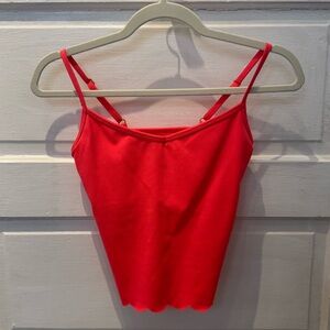 Lilly Pulitzer XS Spicy Coral Athletic Tank